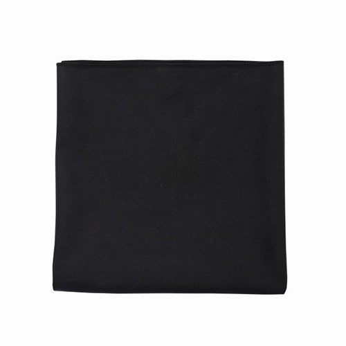 Black - Back - SOLS Atoll Microfiber Hand Towel