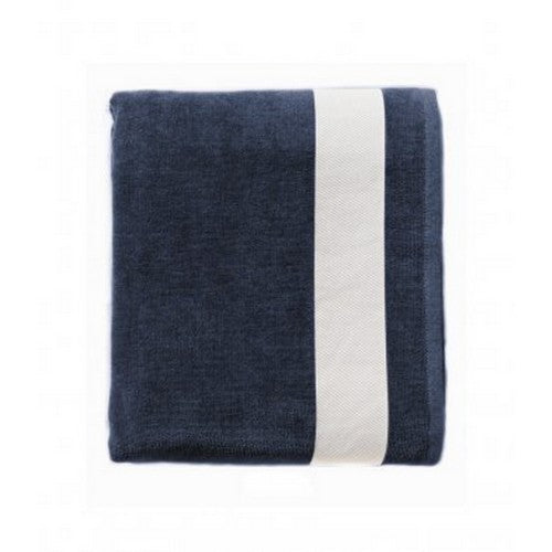 Front - SOLS Lagoon Cotton Beach Towel
