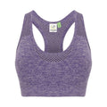 Front - Tombo Womens/Ladies Seamless Crop Top
