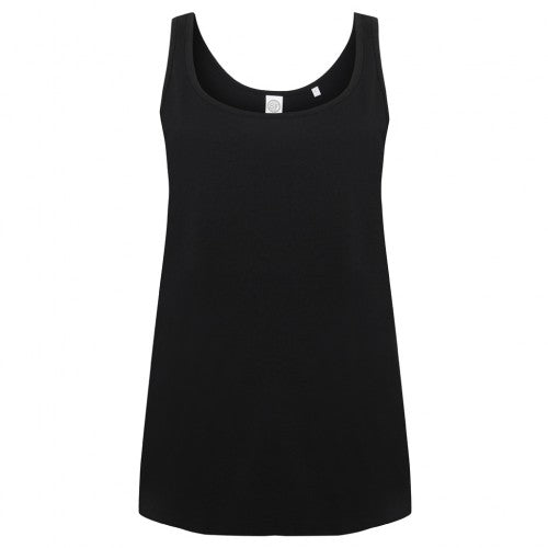 Front - Skinni Fit Womens/Ladies Slounge Undershirt