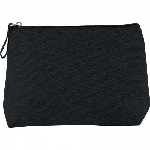 Front - Kimood Cotton Canvas Toiletry Bag
