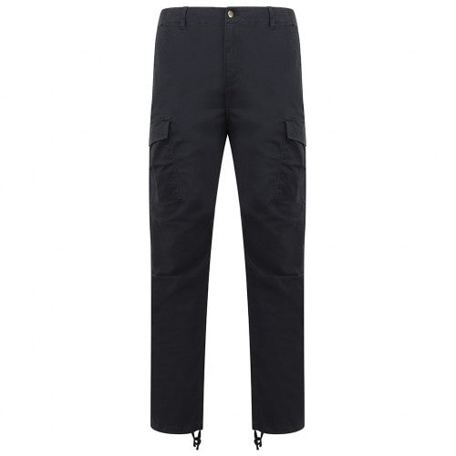 Front - Front Row Adult Unisex Stretch Cargo Pants