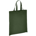 Front - Brand Lab Cotton Short Handle Shopper Bag