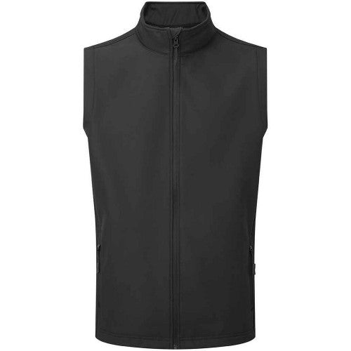 Front - Premier Mens Wind Resistant Vest