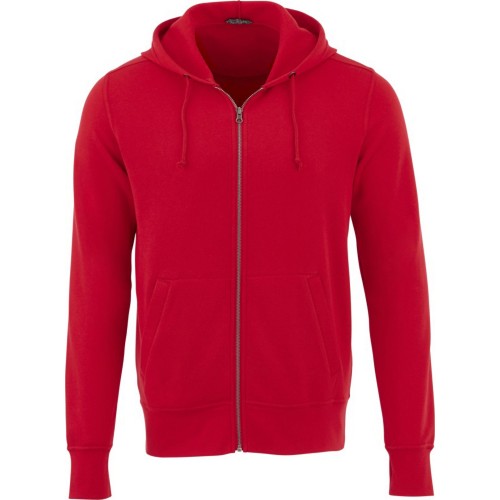 Front - Elevate Mens Cypress Full Zip Hoodie