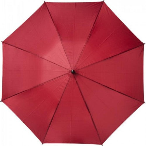 Maroon - Back - Bullet Bella Auto Open Windproof Umbrella