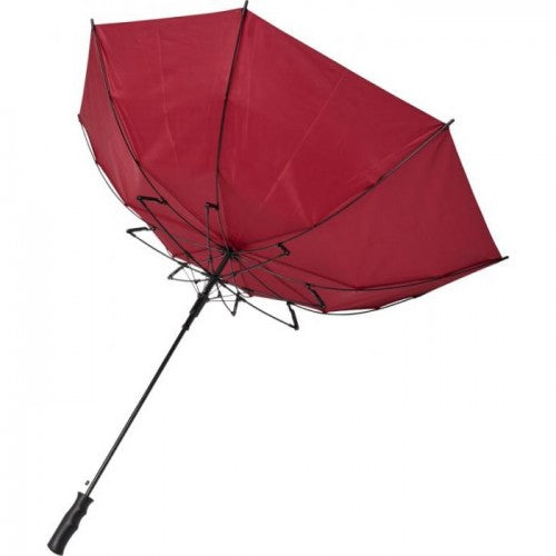 Maroon - Side - Bullet Bella Auto Open Windproof Umbrella