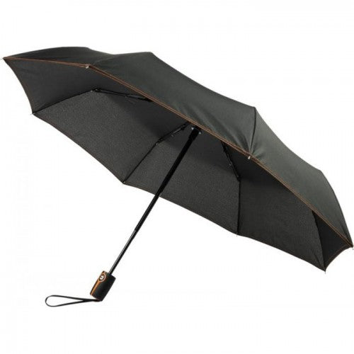 Orange - Front - Avenue Stark Mini Foldable Auto Open Umbrella