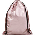 Front - Bullet Adults Unisex Oriole Shiny Drawstring Backpack