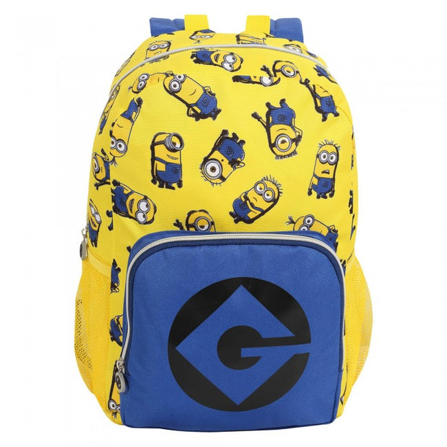 Front - Minions Boys Characters Knapsack