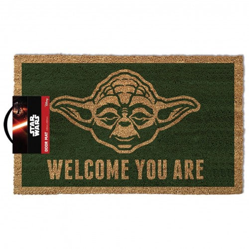 Front - Star Wars Yoda Door Mat