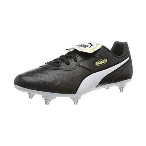 Front - Puma Mens King Top Leather Soccer Cleats