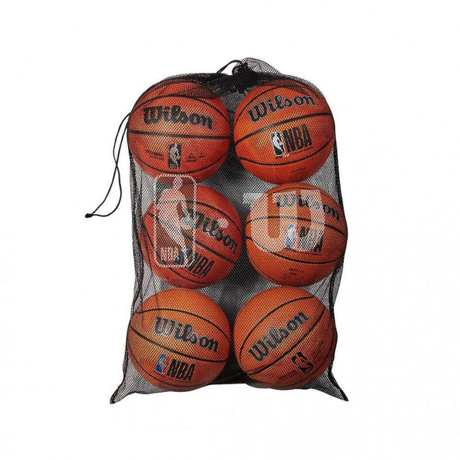 Front - Wilson NBA Mesh Ball Bag