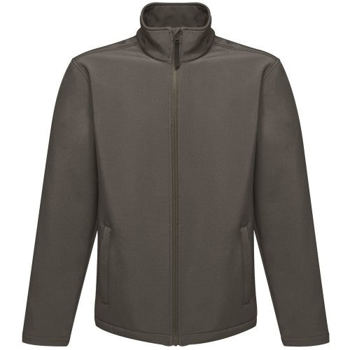 Front - Regatta Reid Mens Softshell Wind Resistant Water Repellent Jacket