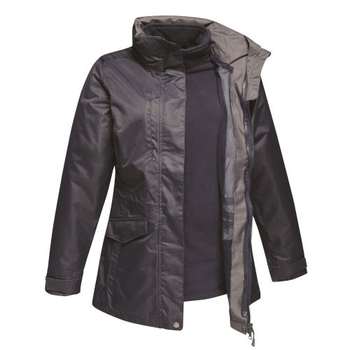 Front - Regatta Womens/Ladies Benson III 3 In 1 Jacket