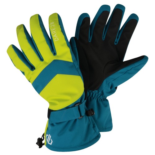 Front - Dare 2B Mens Probity Stretch Ski Gloves