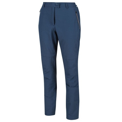 Front - Regatta Womens/Highton Zip Off Walking Pants
