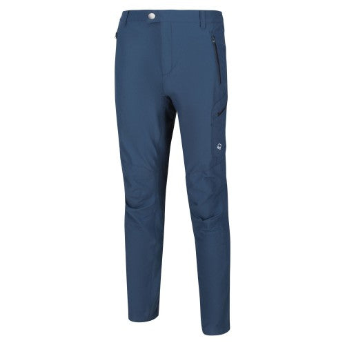 Front - Regatta Mens Highton Multi Pocket Walking Pants