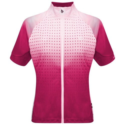 Front - Dare 2B Womens/Ladies AEP Propell Gradient Jersey