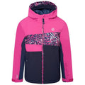 Front - Dare 2B Childrens/Kids Humour Leopard Print Waterproof Ski Jacket