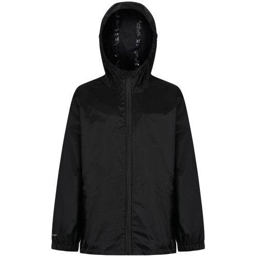 Front - Regatta Childrens/Kids Packaway Waterproof Jacket