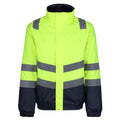 Front - Regatta Mens High-Vis Insulated Jacket