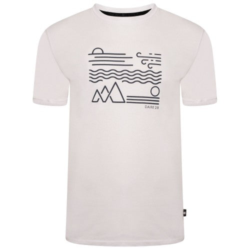 Front - Dare 2B Mens Dispersed Printed T-Shirt