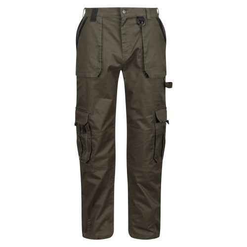 Front - Regatta Mens Pro Utility Work Trousers