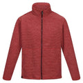 Front - Regatta Mens Eilon Lines Fleece Jacket