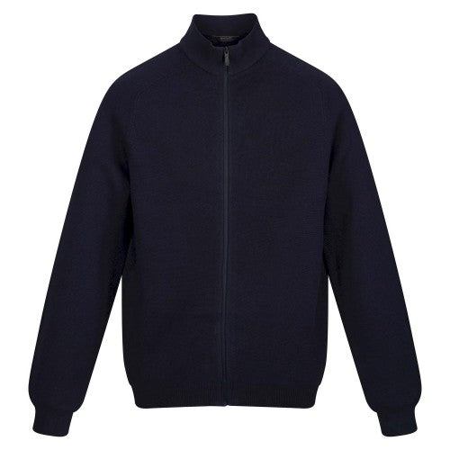 Front - Regatta Mens Kylo Knitted Full Zip Fleece Jacket