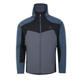 Front - Dare 2B Mens Latitudinal Hooded Soft Shell Jacket