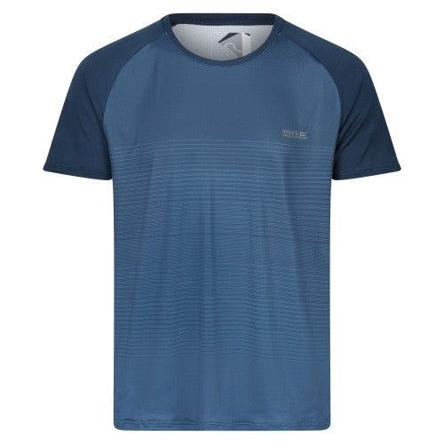 Front - Regatta Mens Pinmor Gradient T-Shirt