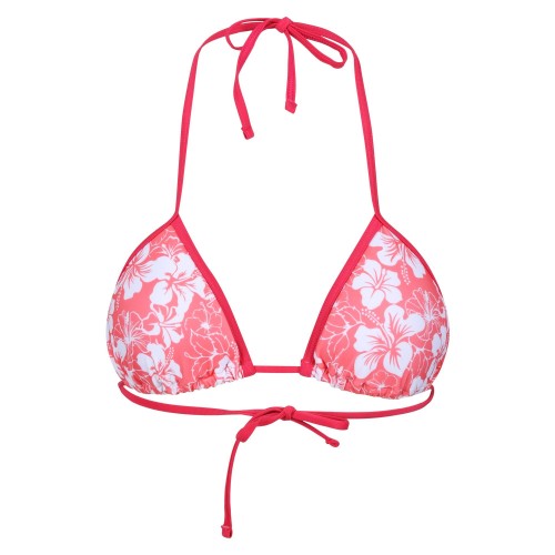 Front - Regatta Womens/Ladies Hibiscus Bikini Top