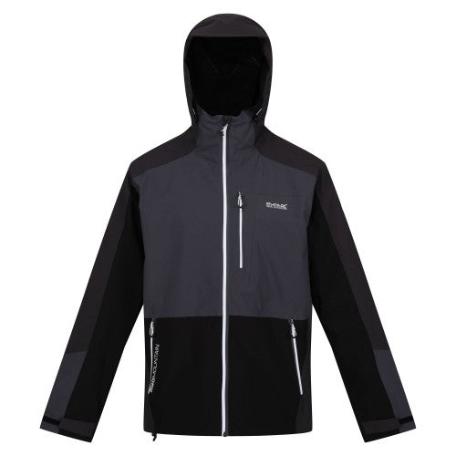 Front - Regatta Mens Bosfield Waterproof Jacket