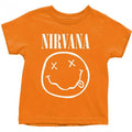 Front - Nirvana Childrens/Kids Smiley T-Shirt