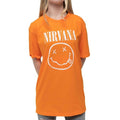 Front - Nirvana Childrens/Kids Smiley T-Shirt