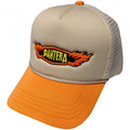 Front - Pantera Unisex Adult Flames Logo Mesh Back Cap