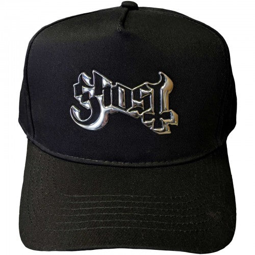 Front - Ghost Unisex Adult Logo Baseball Cap