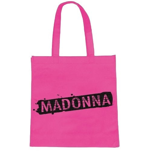 Magenta - Front - Madonna Eco Logo Tote Bag