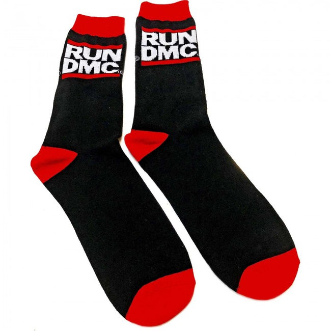Front - Run DMC Unisex Adult Logo Socks