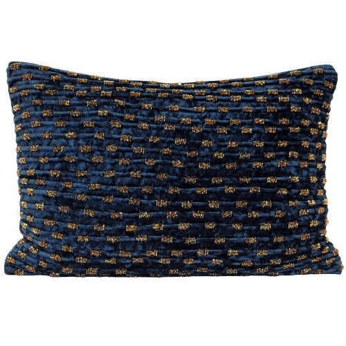 Front - Riva Home Souk Beaded Rectangular Cushion/Pillow Cover