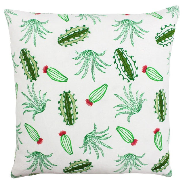 Front - Paoletti Desert Cactus Cushion Cover