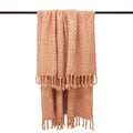 Front - Furn Jocelyn Chunky Knit Throw