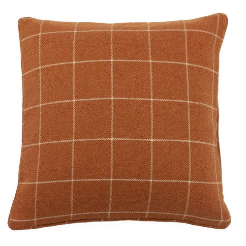 Front - Furn Ellis Windowpane Check Cushion Cover