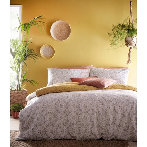 Front - Furn Mandala Duvet and Pillowcase Set