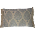 Front - Riva Home Tulsa Leaf Print Cushion Cover