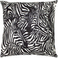 Front - Furn Hidden Zebra Throw Pillow Cover