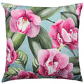 Front - Evans Lichfield Orchids Outdoor Throw Pillow Cover
