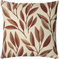 Front - Paoletti Laurel Botanical Throw Pillow Cover
