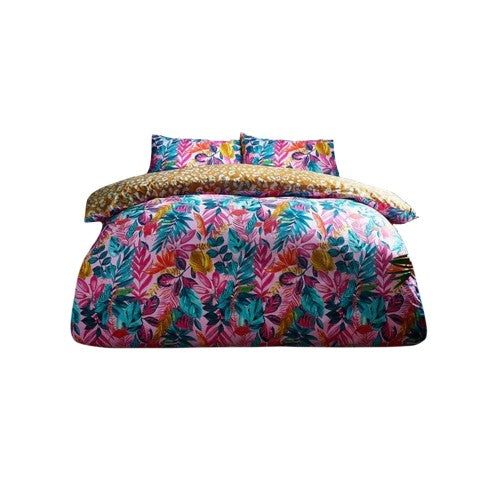 Front - Furn Psychedelic Jungle Tropical Duvet Set